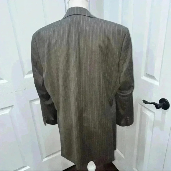 HUGO BOSS SCORSESE/MOVIE 100%SCHURWOLLE VIRGIN WOOL SUIT JACKET BLAZER - Picture 16 of 16